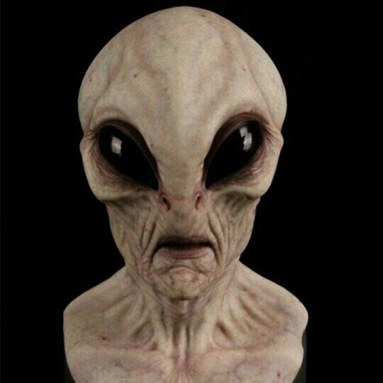 Lustige Alien-Maske 3