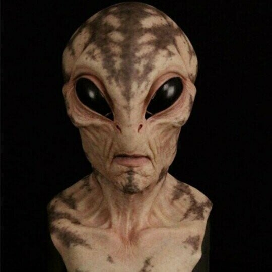Lustige Alien-Maske 3