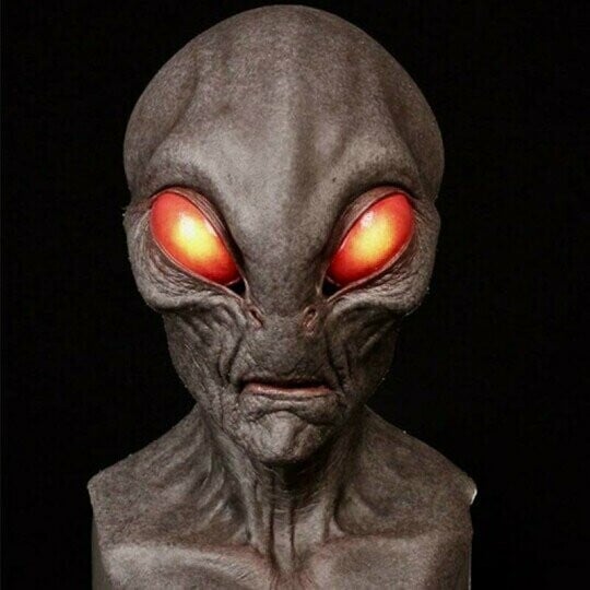 Lustige Alien-Maske 3
