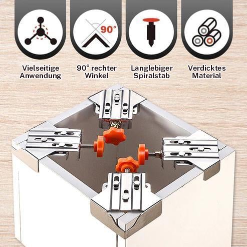 🔥Heißer Verkauf🔥Rechtwinklige Schraubzwinge für die Holzbearbeitung – ideal für Heimwerker- und DIY-Projekte. 🏠