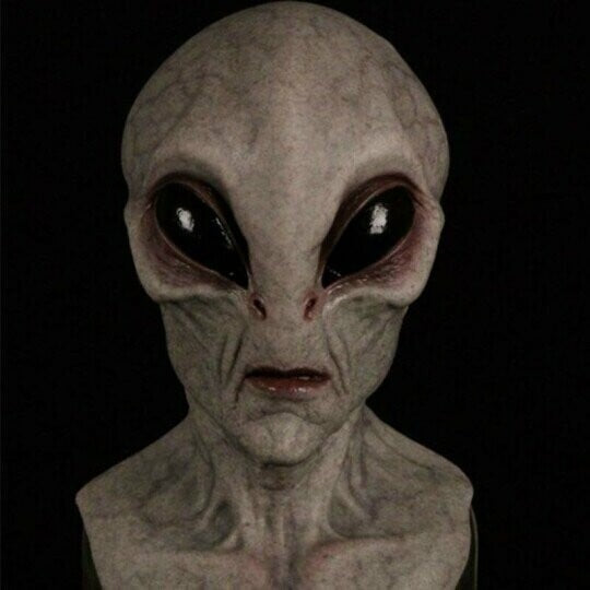 Lustige Alien-Maske 3