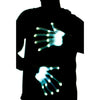 Leuchtende LED-Skelett-Handschuhe SkeletonShine™